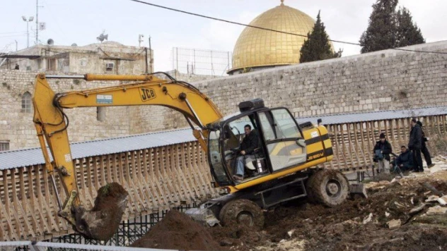 İşgal rejimi, Mescid-i Aksâ etrafında şu ana kadar (bilinen) 60 kazı çalışması yaptı.'