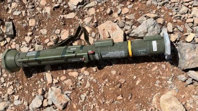 İsveç yapımı silah teröristlerin mağarasından çıktı