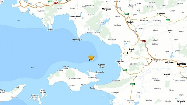 İzmir'de 3.9'luk deprem