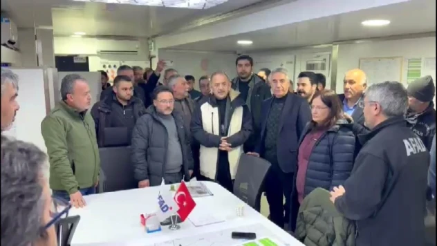 Kahramanmaraş Kriz Masasına Moral Ziyareti