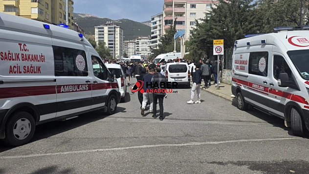 Kahramanmaraş'ta okulda silahlı saldırı