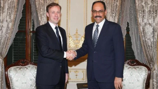 Kalın, ABD'nin Ulusal Güvenlik Danışmanı Sullivan ile görüştü