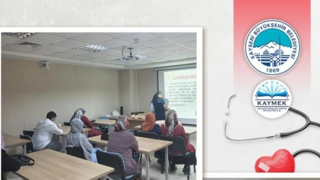 KAYMEK'ten ilçelerde ilk yardım semineri