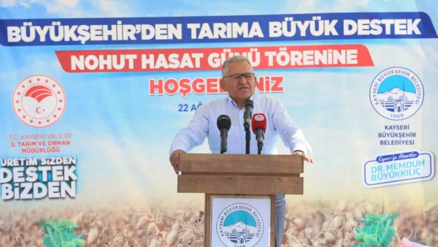 Kayseri Büyükşehir'in kırsala desteği sürüyor