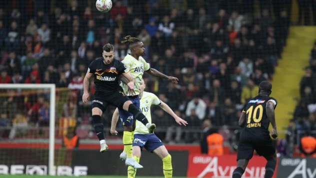 Kayserispor: 1 - Fenerbahçe: 2