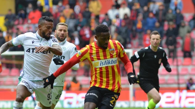 Kayserispor: 2 - Konyaspor: 3