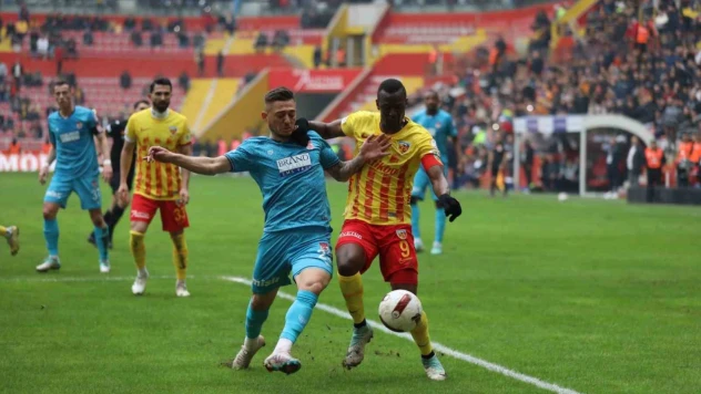 Kayserispor beşinci mağlubiyetini aldı