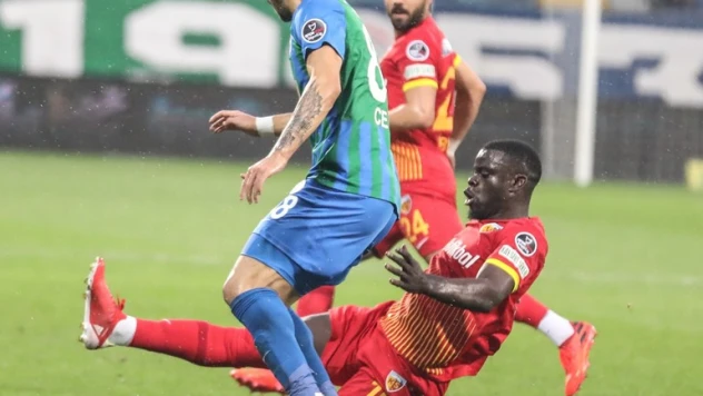 Kayserispor ile Rizespor 26. randevuda