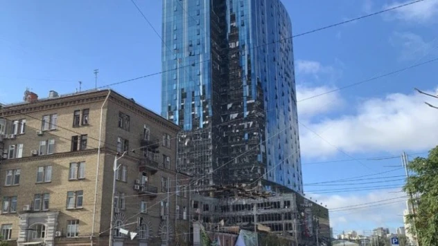 Kiev'deki Alman Büyükelçiliğine Rus füzeleri isabet etti