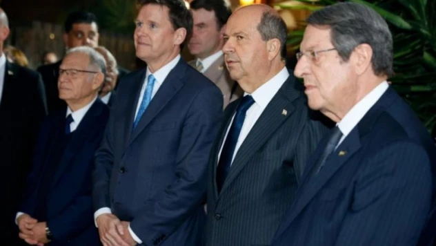 KKTC Cumhurbaşkanı Tatar, GKRY lideri Anastasiadis ile görüştü