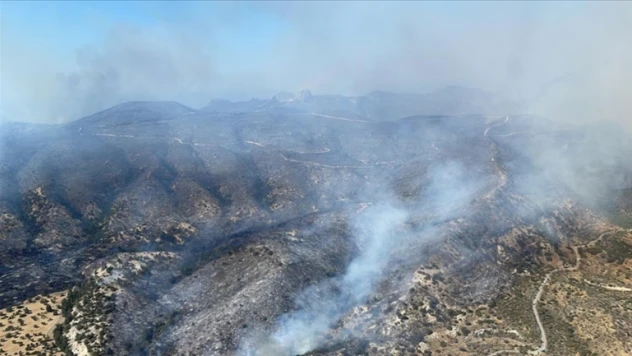 KKTC'deki yangın, kontrol altına alındı