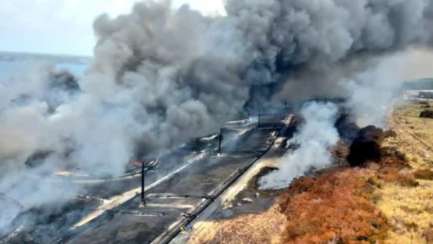 Küba'da petrol tesisindeki yangın 5 gün sonra kontrol altına alındı