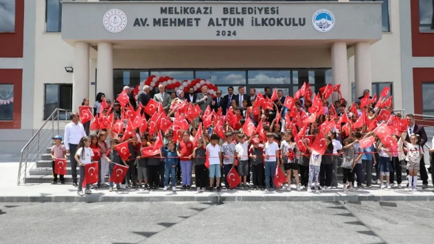 Melikgazi belediyesi, 3 okulu daha hizmete açtı