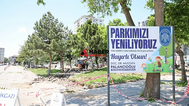 Melikgazi Belediyesi, Fatih Parkı'nı sıfırdan yeniliyor