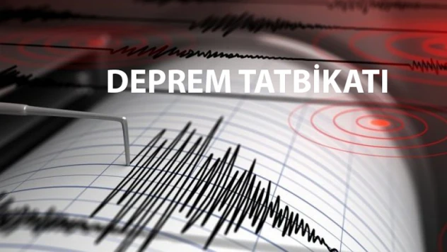 Melikgazi Belediyesi'nde deprem tatbikatı