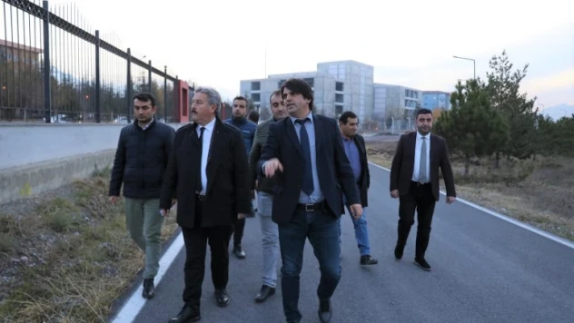 Melikgazi, daha konforlu ve seri ulaşım için yeni alternatif yol çalışmasına başladı