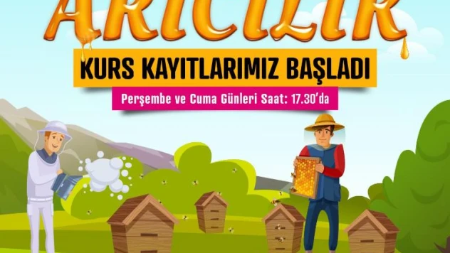 MELİKGAZİ'DE ARICILIK KURSU BAŞLIYOR