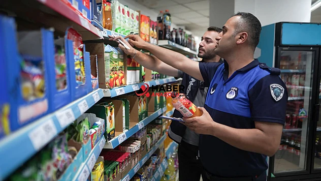 Melikgazi'de marketlere kapsamlı denetim