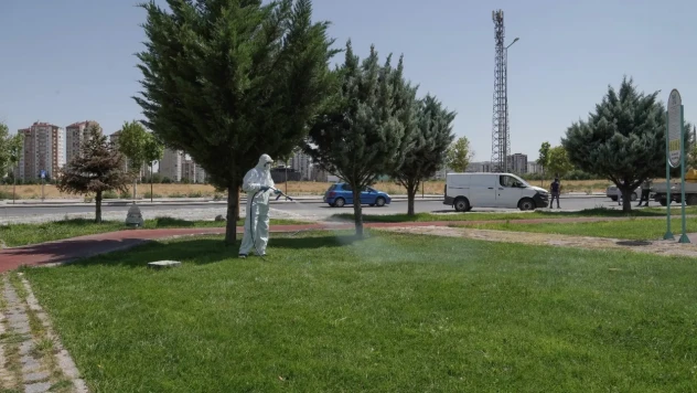 Melikgazi'de Yaz Boyu İlaçlama Çalışmaları Sürüyor
