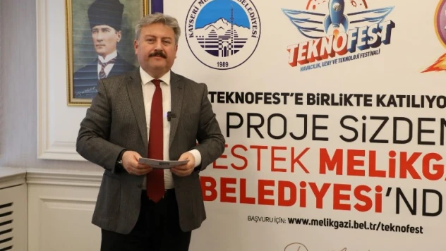 Melikgazi'den Teknofest Projelerine Bir Destek Daha