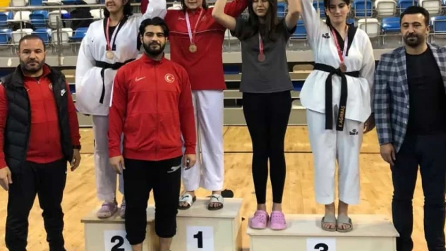Melikgazi Taekwondo Takımı'ndan bir başarı daha