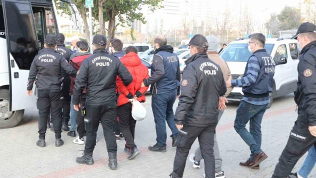 Mersin'deki DEAŞ operasyonunda 9 tutuklama