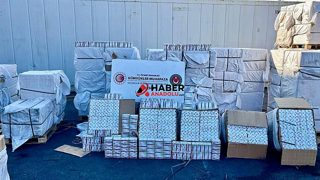 Mersin Limanı'nda 5 milyar TL değerinde kapsül ilaç ele geçirildi