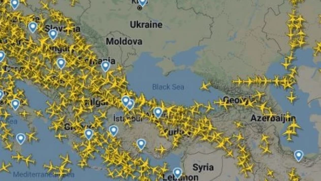 Moldova hava sahasını kapattı