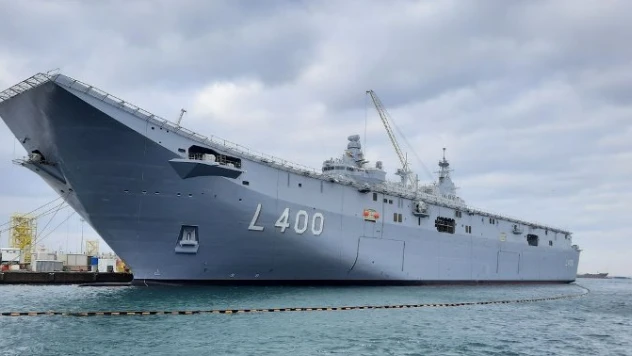 MSB: LHD Anadolu'nun hizmete gireceği gün için hazırlıklar aralıksız devam ediyor