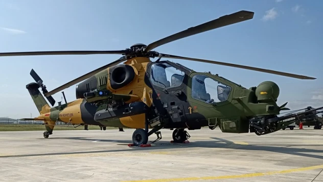 MSB, Tam donanımlı ATAK helikopterinin teslim aldı.