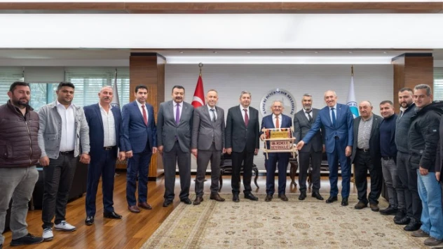 Oda Başkanlarından Başkan Büyükkılıç'a ziyaret