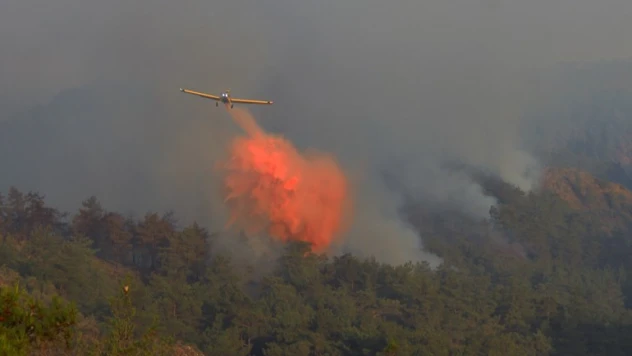 Orman yangınlarına yerli köpükle müdahale
