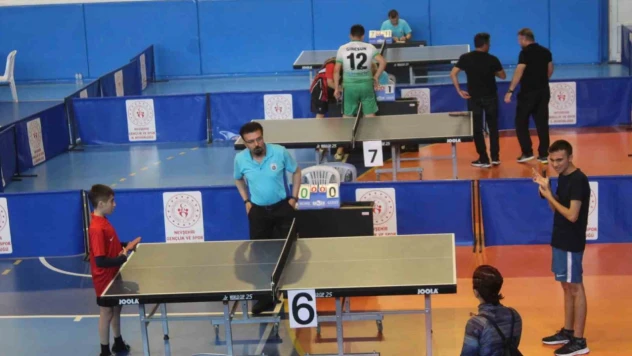 Özel sporcular Masa Tenisi Türkiye Şampiyonası Nevşehir'de yapılıyor