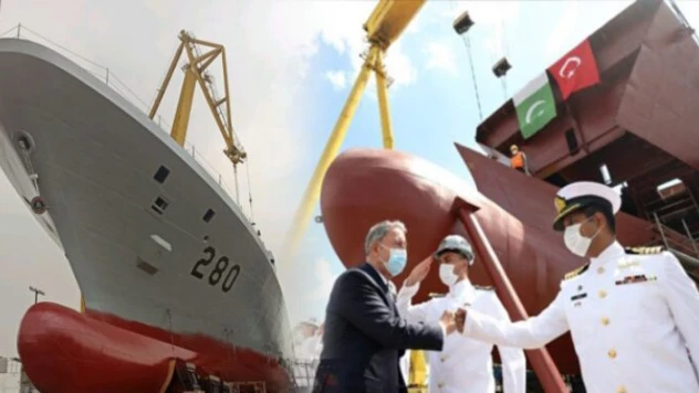 PN MİLGEM projesinin üçüncü gemisi denize iniyor