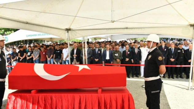 Polis Memuru Kenan Baş, son yolculuğuna uğurlandı