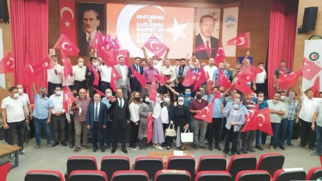 "15 Temmuz'u unutmadık, unutmayacağız ve unutturmayacağız"
