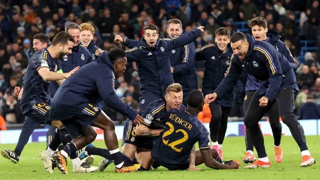 Real Madrid, Manchester City'yi penaltılarda devirerek yarı finale çıktı