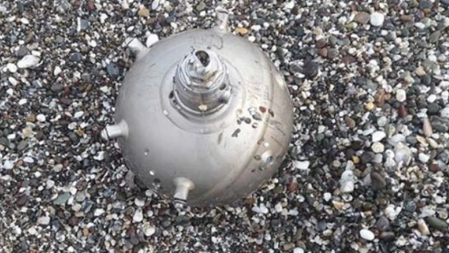 Rus yapımı mayın tetikleyicisi Ordu sahiline vurdu