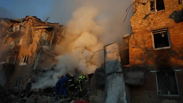 Rusya'dan Kiev'e İHA ve Füze Saldırısı, Ukrayna Misilleme Yaptı