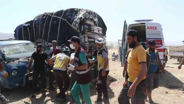 Rusya, Suriye'de sebze pazarını hedef aldı: 9 ölü