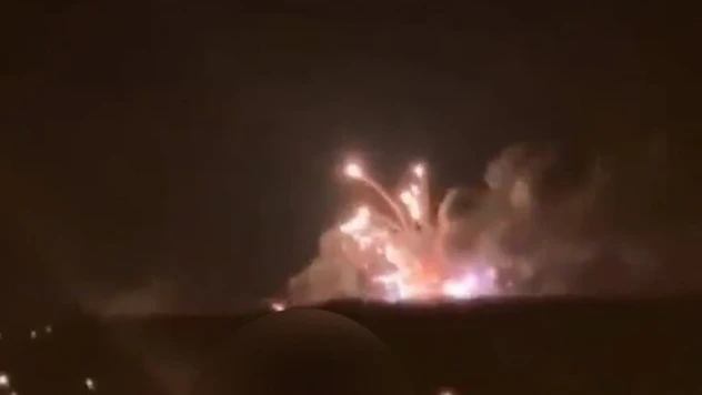 Rusya-Ukrayna sınırında bulunan mühimmat deposunda patlama