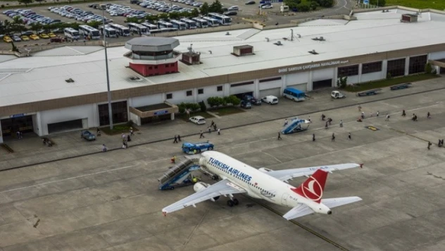 Samsun Havalimanı'ndan 6 ayda 578 bin 582 kişi uçtu