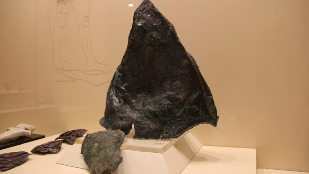 Bronz savaşçı miğferine paha biçilemiyor