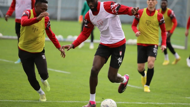 Sivasspor, Trabzonspor maçı hazırlıklarını sürdürdü
