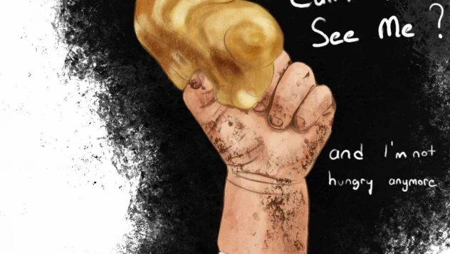 Sosyal medyada paylaştığı çizimiyle İsrail'in katliamına tepki gösterenlerin sesi oldu