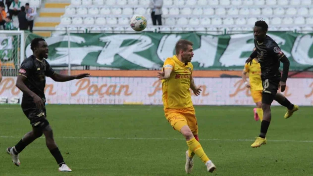 Konyaspor: 2 - Kayserispor: 2 Maç sonucu