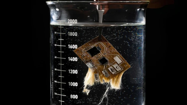 Suda çözünen devre kartı karbon ayak izini azaltacak