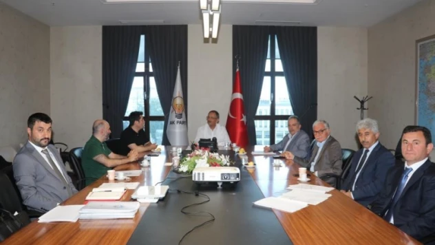 Talas'ın projeleri Ankara'da konuşuldu