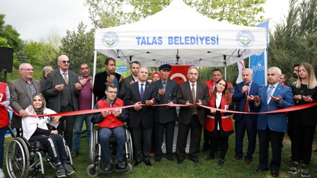 Talas'ta 'Engelsiz Oyun Parkı'