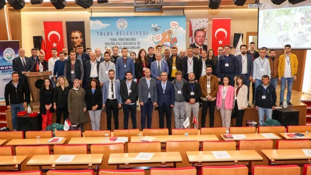 Talas'ta sivrisinekle mücadelede uygulamalı eğitim
